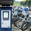 Parkgebühren für Motorräder